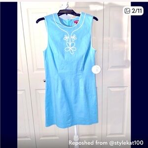 STAUD ALISON DRESS
BLUE (8)